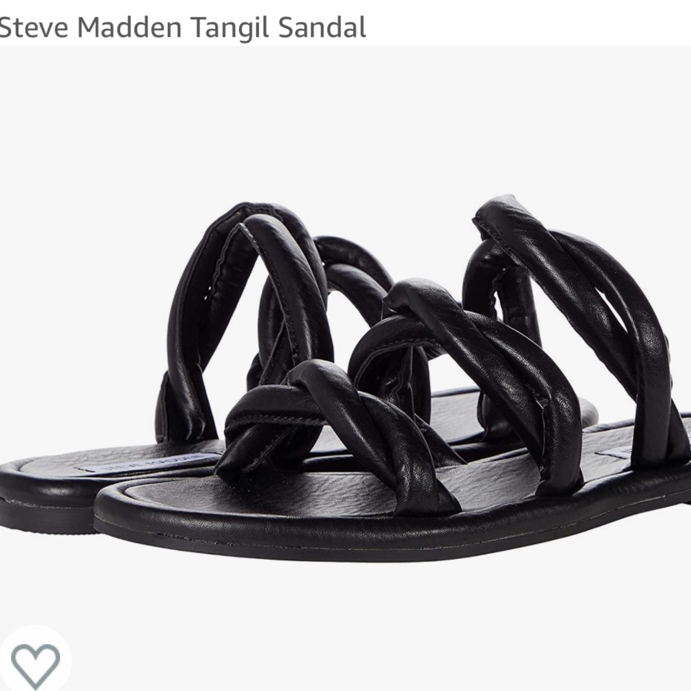 Brand new Steve Madden Tangil sandals black size 10
